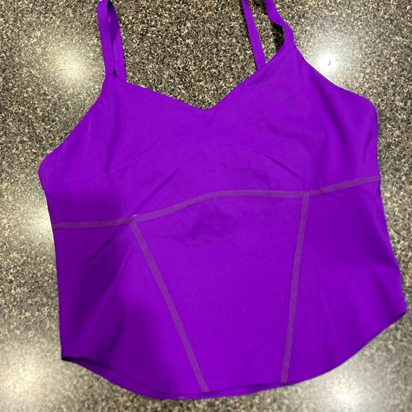 Terez Bra Crop Top in Acai NWT - Picture 1 of 4